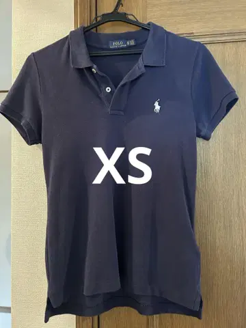 폴로 랄프로렌 스키니 핏 반팔 피케 셔츠 티셔츠 여성용 XS