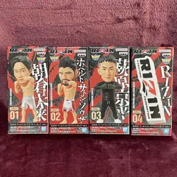[개봉품 발송] RIZIN 월드 컬렉션 피규어 vol.1 컴플리트 세트