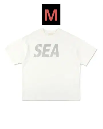 wind and sea 윈드앤씨 티셔츠 화이트 M