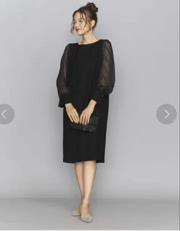 BEAUTY&YOUTH UNITED ARROWS 블랙 원피스