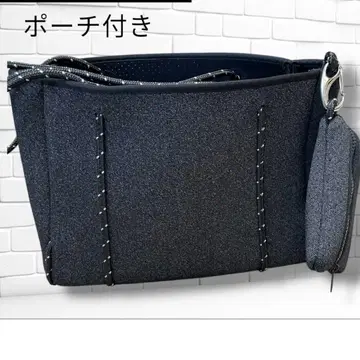 q bag paris 토트백 인기 색상 블랙 데님블랙 S 네오프렌