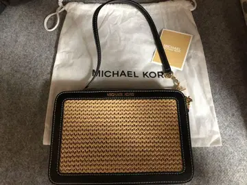 MICHAEL KORS 숄더백 블랙/베이지