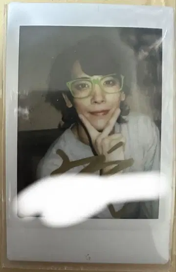 마츠바라 린 친필 사인 폴라로이드1