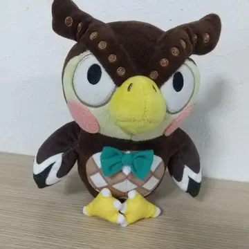 산에이 무역 동물의 숲 부엉 봉제 인형