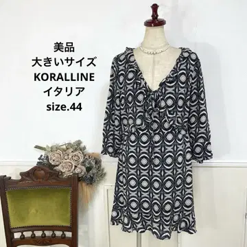 새상품급 빅 사이즈 KORALLINE 이탈리아 원피스