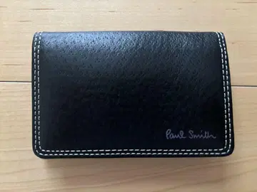 Paul Smith 폴스미스 명함지갑 블랙 보라색 로고