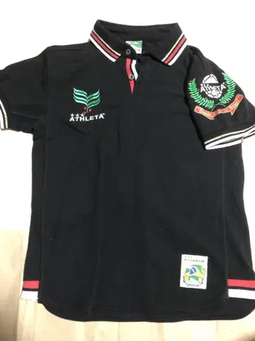 아스레타 피케 셔츠 블랙 ATHLETA