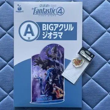 Happy 복권 판타스틱4 A상 BIG 아크릴 디오라마 덤 포함
