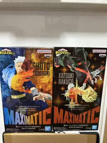 MAXIMATIC 토도로키 쇼토 바쿠고 카츠키 피규어 세트