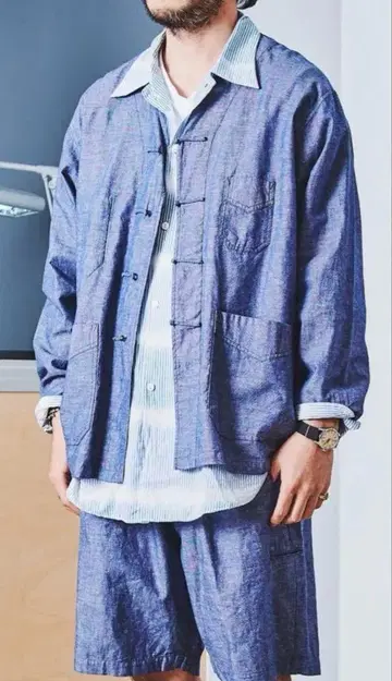 포스트 오버올즈 상하의 세트