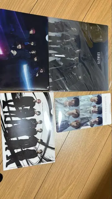 SixTONES 클리어 파일 3매 세트