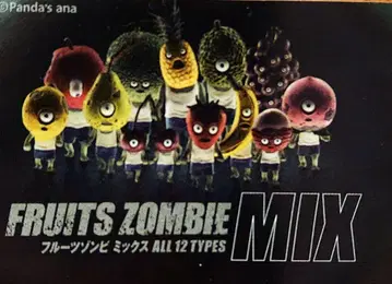 FRUITS ZOMBIE MIX 피규어 5종 세트