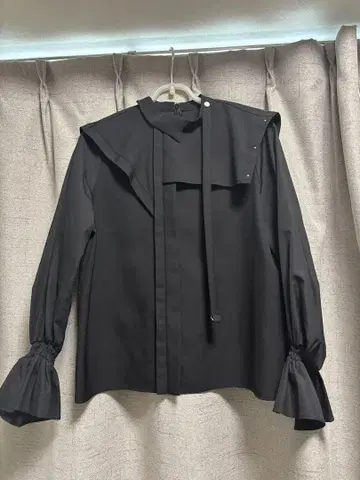 UNITED TOKYO 블라우스 검정 블랙