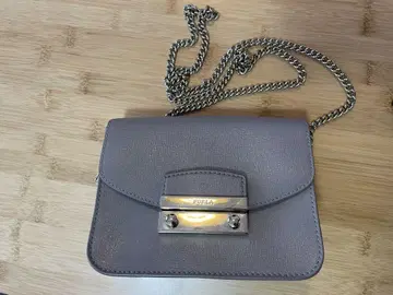 FURLA 메트로폴리스 체인 숄더백 그레이지