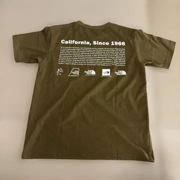 THE NORTH FACE 올리브 티셔츠 L 사이즈 원가 6500엔
