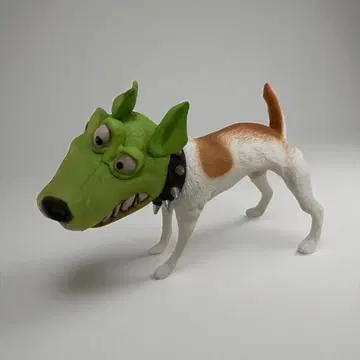 영화 마스크 MASK 강아지 마일로 짐 캐리 피규어