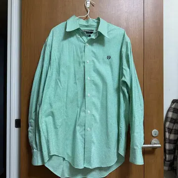 90s laurph lauren smile shirt green