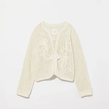 Eaphi COTTON NET TAPE EMBROIDERY JACKET