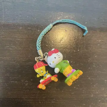 레트로 헬로키티 스트랩 트위티 레어