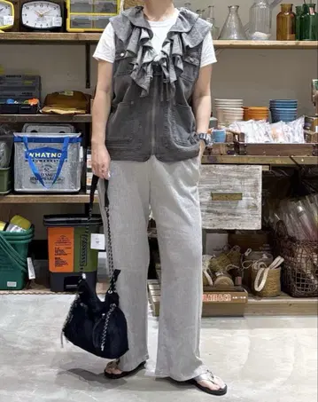 DRY 쿠쉬 이지 팬츠 그레이 L