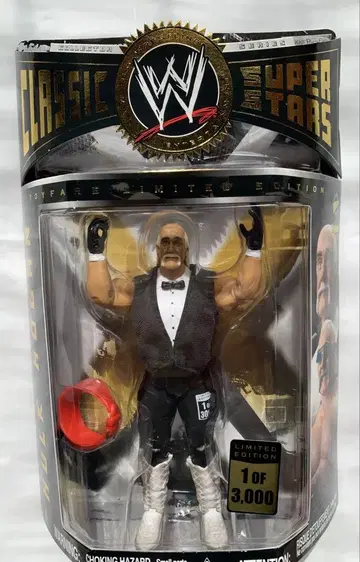 WWE Hulk Hogan 한정판 피규어 1 of 3000