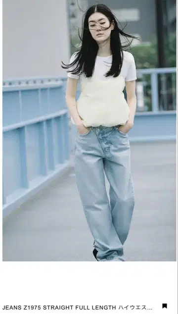 자라 JEANS Z1975 STRAIGHT FULL LENGTH