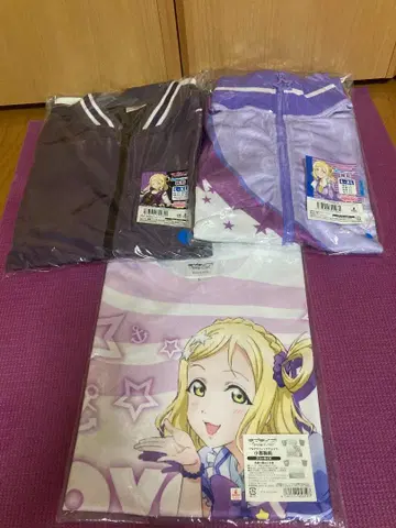 러브 라이브! 선샤인 오하라 마리 Aqours 저리 블루종 티셔츠