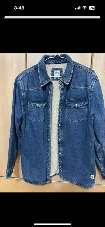 ZARA 릴랙스 핏 데님 자켓 XL
