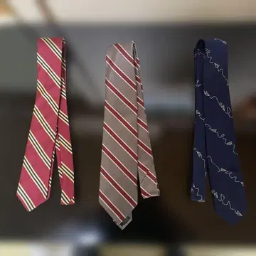 Brooks Brothers 넥타이 3세트