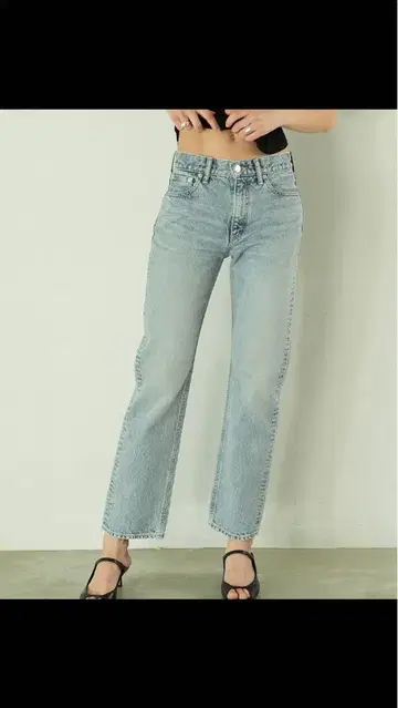 CLANE 아이스 블루 파이브핑거 데님 샘