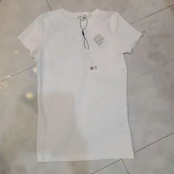 헬무트 랑 와이드 리브 베이비 티셔츠