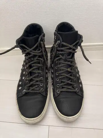 DSQUARED2 디스퀘어드 가죽 하이컷