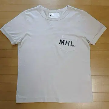 MHL. 마가렛호웰 포켓 티셔츠 베이지 L