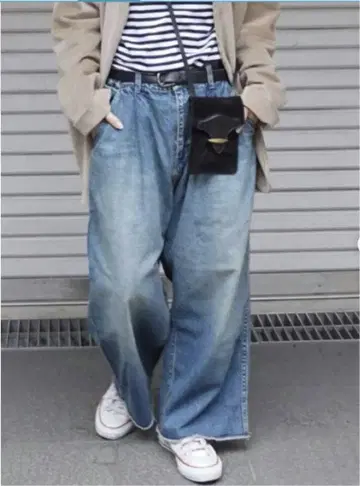 JOURNAL STANDARD LUXE 11oz 데님 페인터 팬츠 M