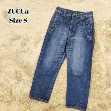 ZUCCa 셀비지 데님 팬츠 테이퍼드 빨간 귀 일본제