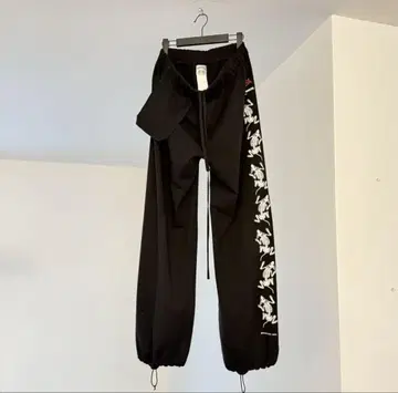 SUNSEA PERALTA SWEAT PANTS 사이즈 3 블랙