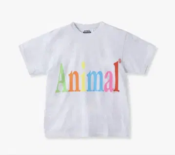 STUDIO WEAREALLANIMALS 애니멀즈 레터 T셔츠