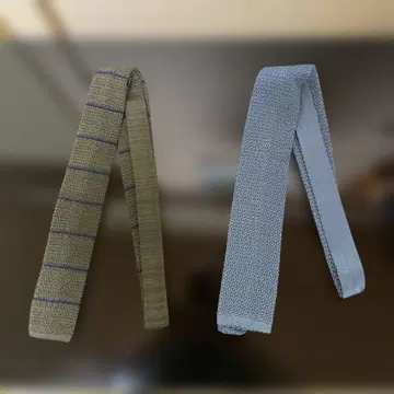 니트 넥타이 2세트