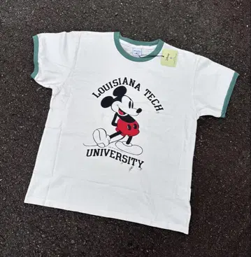 mickey 미키 링거 T셔츠 디즈니랜드 빈티지 가공