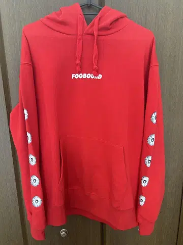 FOGBOUND 빨간색 후드티 요네즈 켄시