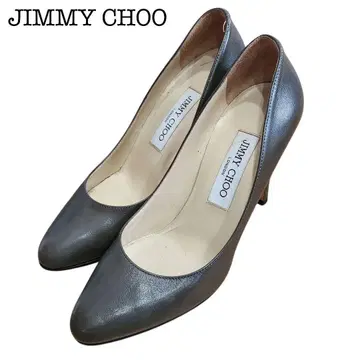 JIMMY CHOO 지미추 하이힐 23.5cm 모스그린