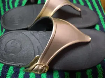fitflop 핏플랍 골드 새상품 박스 있음