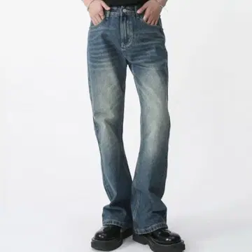 Ressaca 레서카 빈티지 라이크 크루즈 플레어 데님 팬츠 M