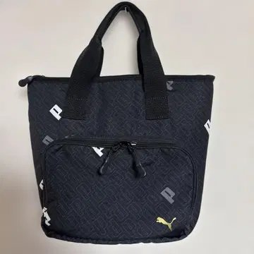 PUMA 블랙 토트백