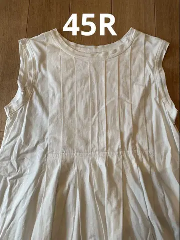 45R 슬리브리스 티셔츠