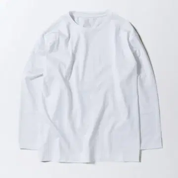 [새상품급] MB 아메리칸 씨 아일랜드 코튼 롱 슬리브 T 화이트 L