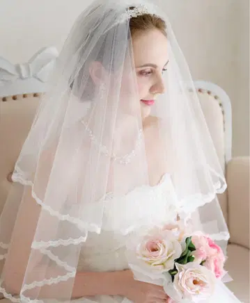 ANNAN WEDDING 베일 장갑 세트