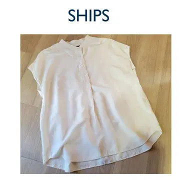 SHIPS 스탠드 칼라 셔츠 블라우스