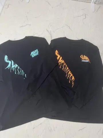 SANTACRUZ 산타크루즈 긴팔 티셔츠 L 사이즈 2매 세트