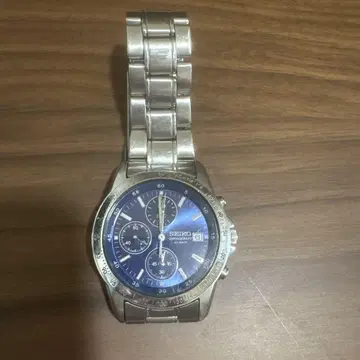 정크 SEIKO 크로노그래프 손목시계